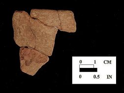 Minguannan body sherds (mended) exterior from Perry Point site 18CE256.